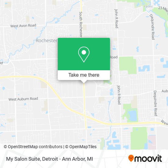 Mapa de My Salon Suite