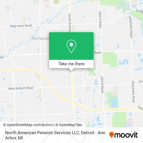 Mapa de North American Pension Services LLC
