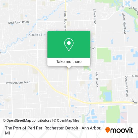 Mapa de The Port of Peri Peri Rochester