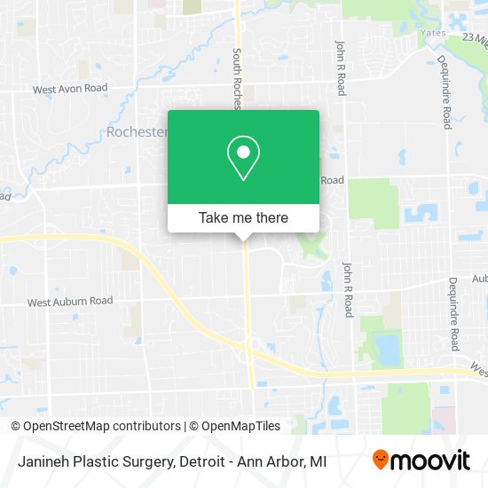 Mapa de Janineh Plastic Surgery