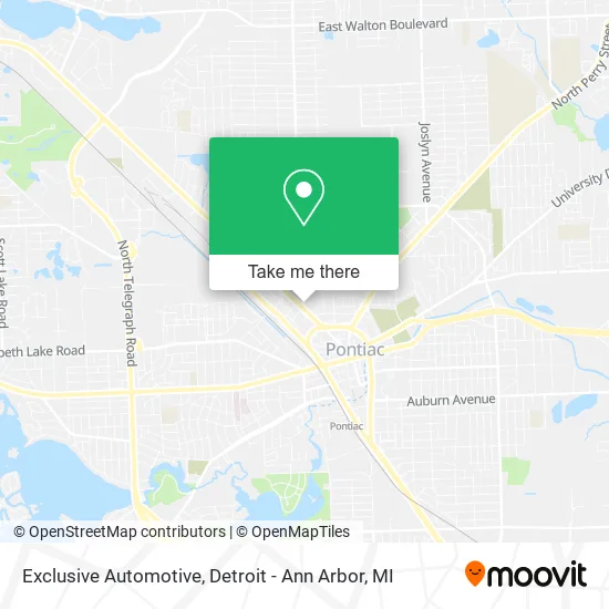 Exclusive Automotive map