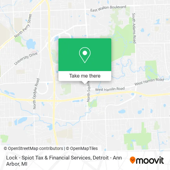 Lock - Spiot Tax & Financial Services map