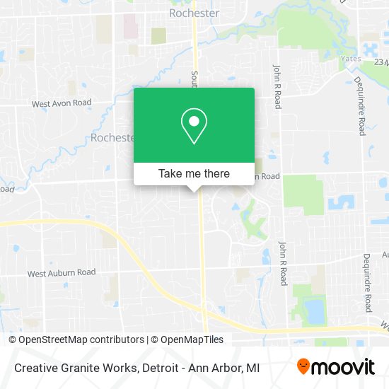 Mapa de Creative Granite Works