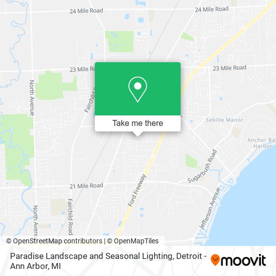 Paradise Landscape and Seasonal Lighting map