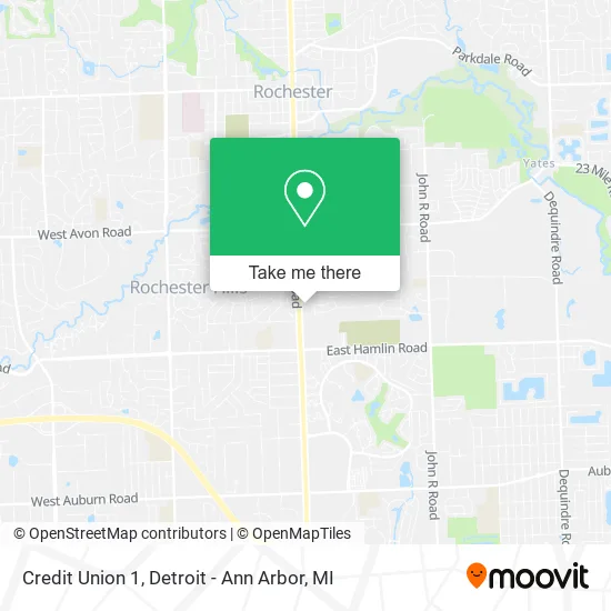 Credit Union 1 map