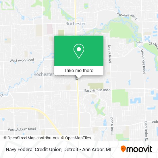 Mapa de Navy Federal Credit Union