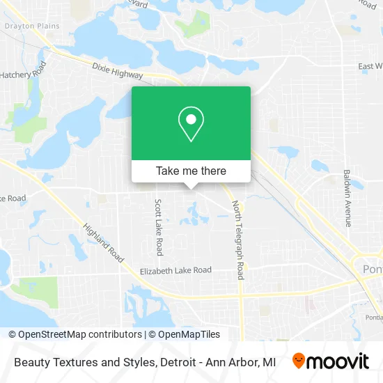 Beauty Textures and Styles map