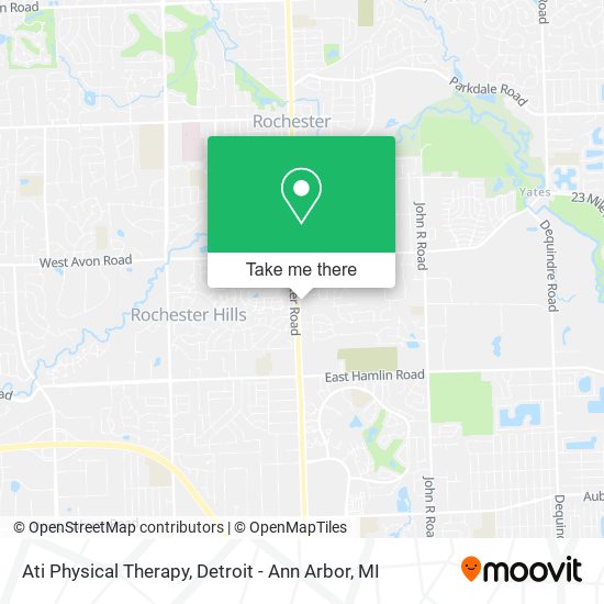 Ati Physical Therapy map