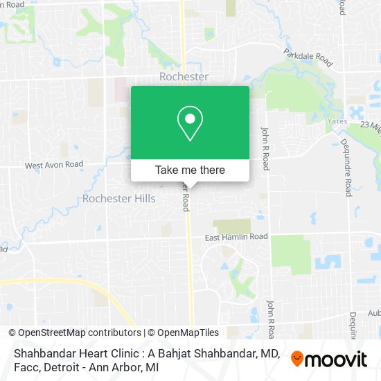 Shahbandar Heart Clinic : A Bahjat Shahbandar, MD, Facc map
