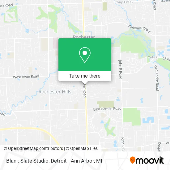 Mapa de Blank Slate Studio