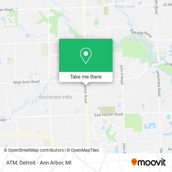 ATM map