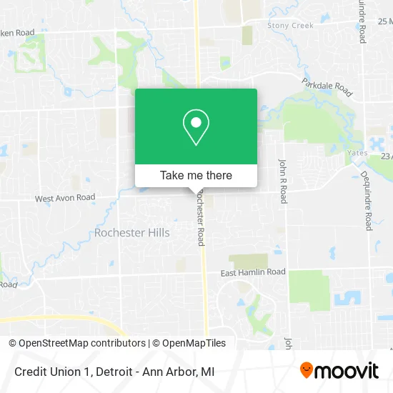 Credit Union 1 map