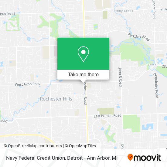 Navy Federal Credit Union map