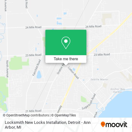 Locksmith New Locks Installation map