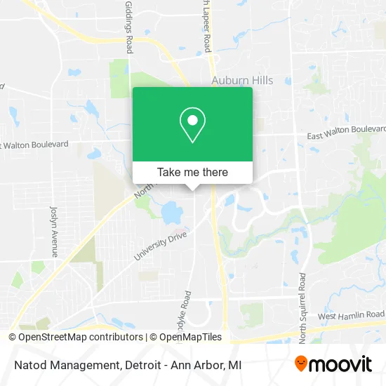Mapa de Natod Management