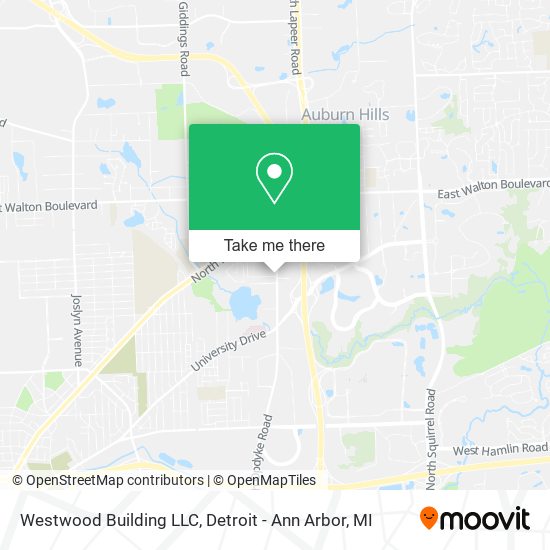 Mapa de Westwood Building LLC