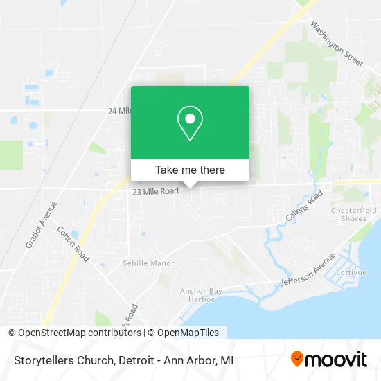 Mapa de Storytellers Church
