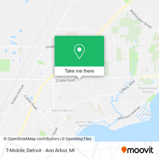 T-Mobile map