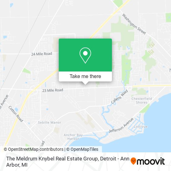 The Meldrum Knybel Real Estate Group map