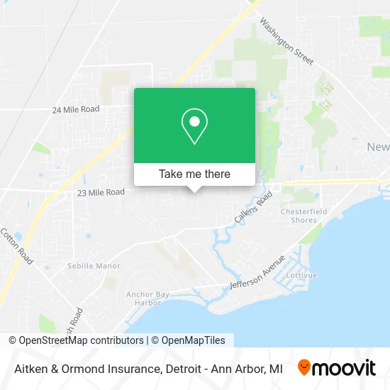 Aitken & Ormond Insurance map