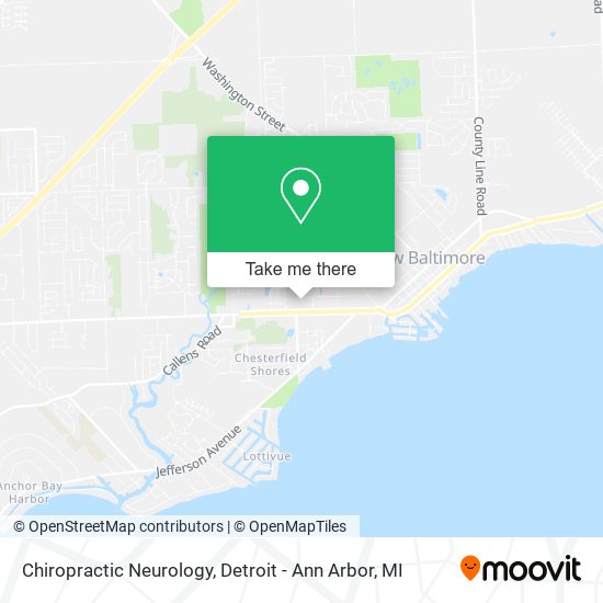 Chiropractic Neurology map