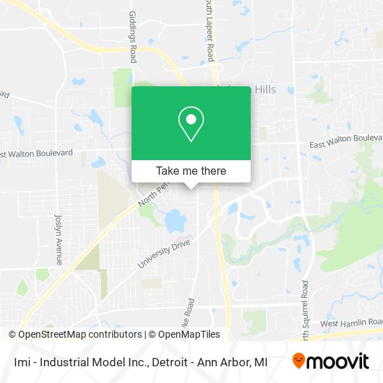 Imi - Industrial Model Inc. map