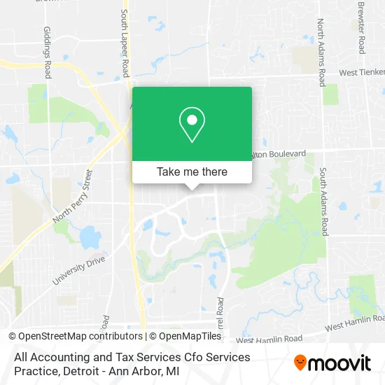 All Accounting and Tax Services Cfo Services Practice map