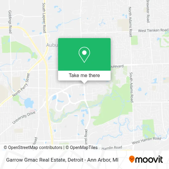 Garrow Gmac Real Estate map