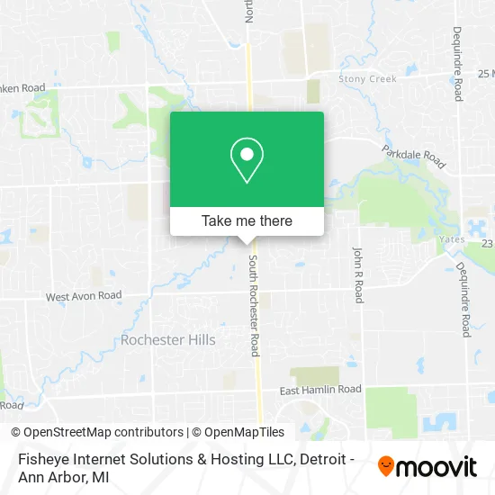 Fisheye Internet Solutions & Hosting LLC map