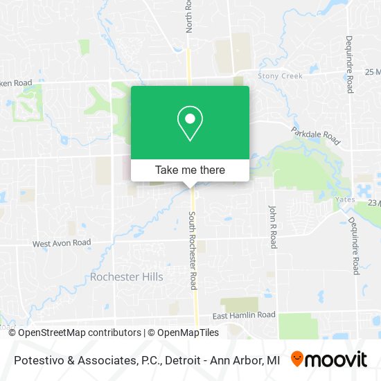 Potestivo & Associates, P.C. map