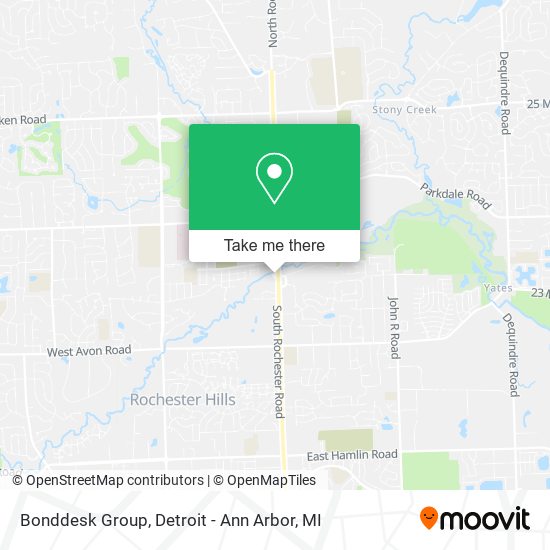 Mapa de Bonddesk Group