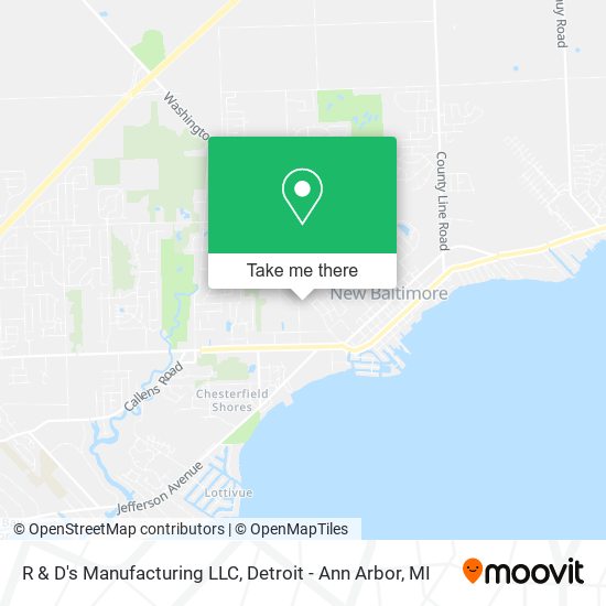 R & D's Manufacturing LLC map