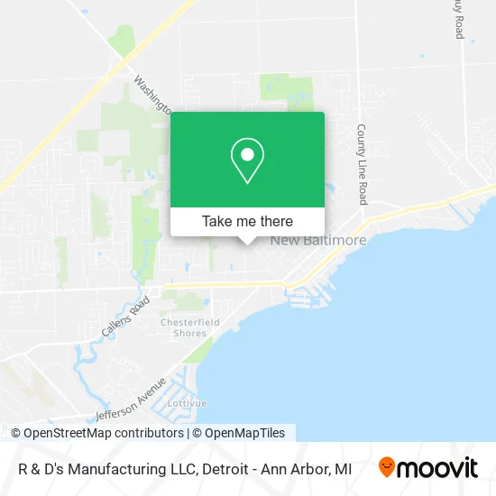 R & D's Manufacturing LLC map