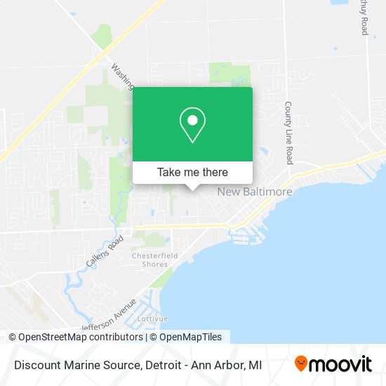 Mapa de Discount Marine Source