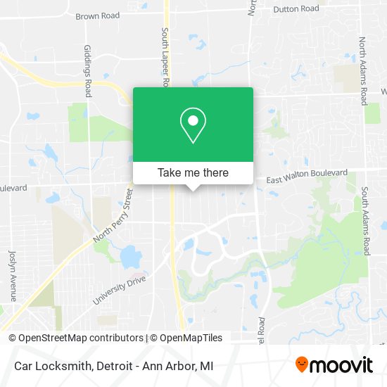 Car Locksmith map