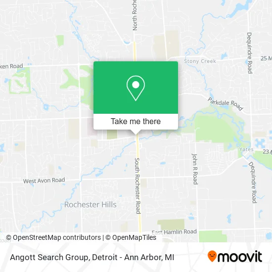 Angott Search Group map