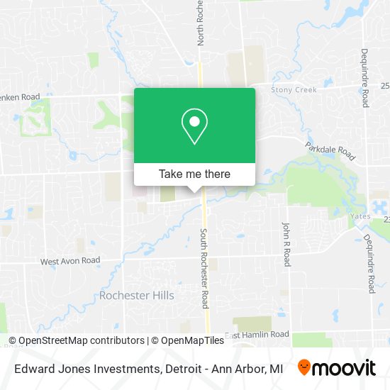 Mapa de Edward Jones Investments