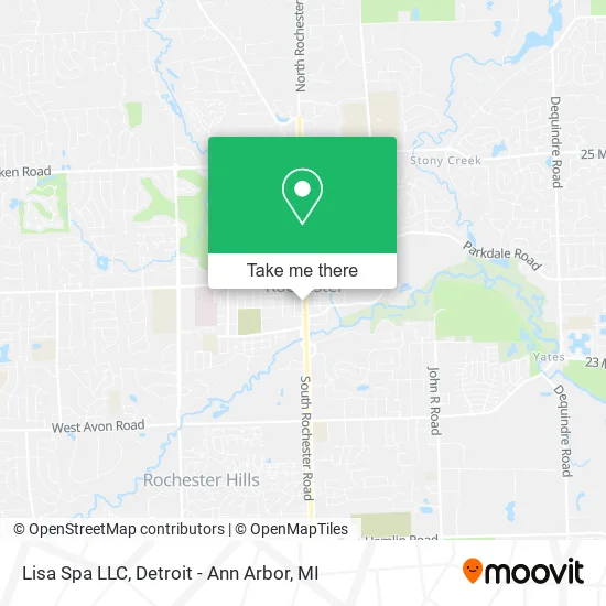 Lisa Spa LLC map