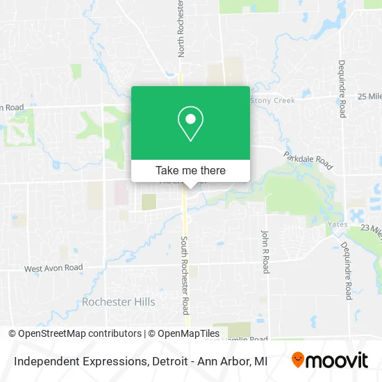 Independent Expressions map