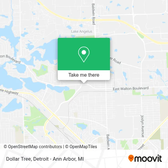 Dollar Tree map