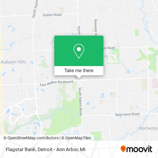 Mapa de Flagstar Bank