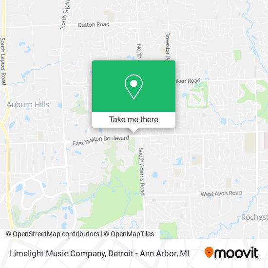 Mapa de Limelight Music Company