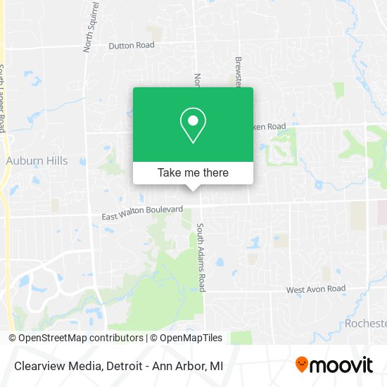 Clearview Media map