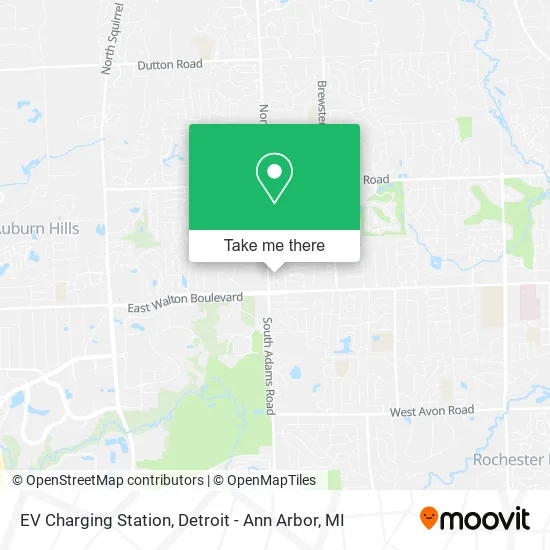 EV Charging Station map