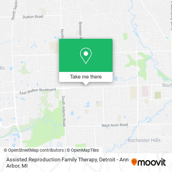 Assisted Reproduction Family Therapy map