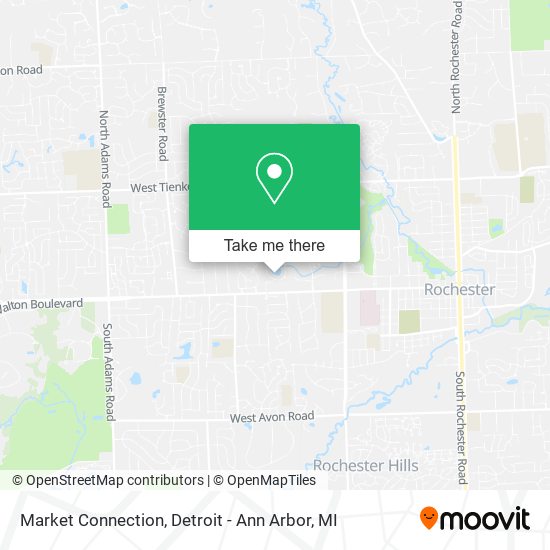 Mapa de Market Connection