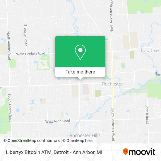 Libertyx Bitcoin ATM map