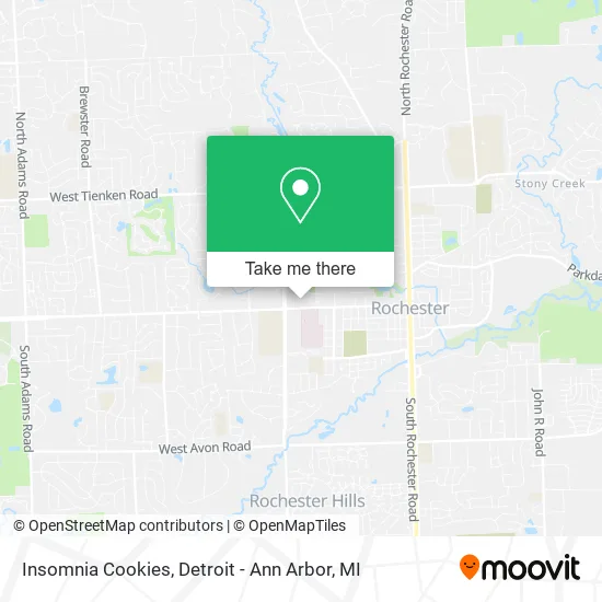 Insomnia Cookies map