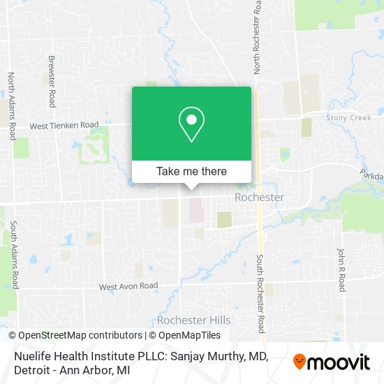 Nuelife Health Institute PLLC: Sanjay Murthy, MD map