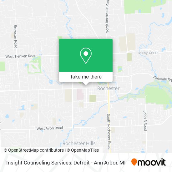 Insight Counseling Services map